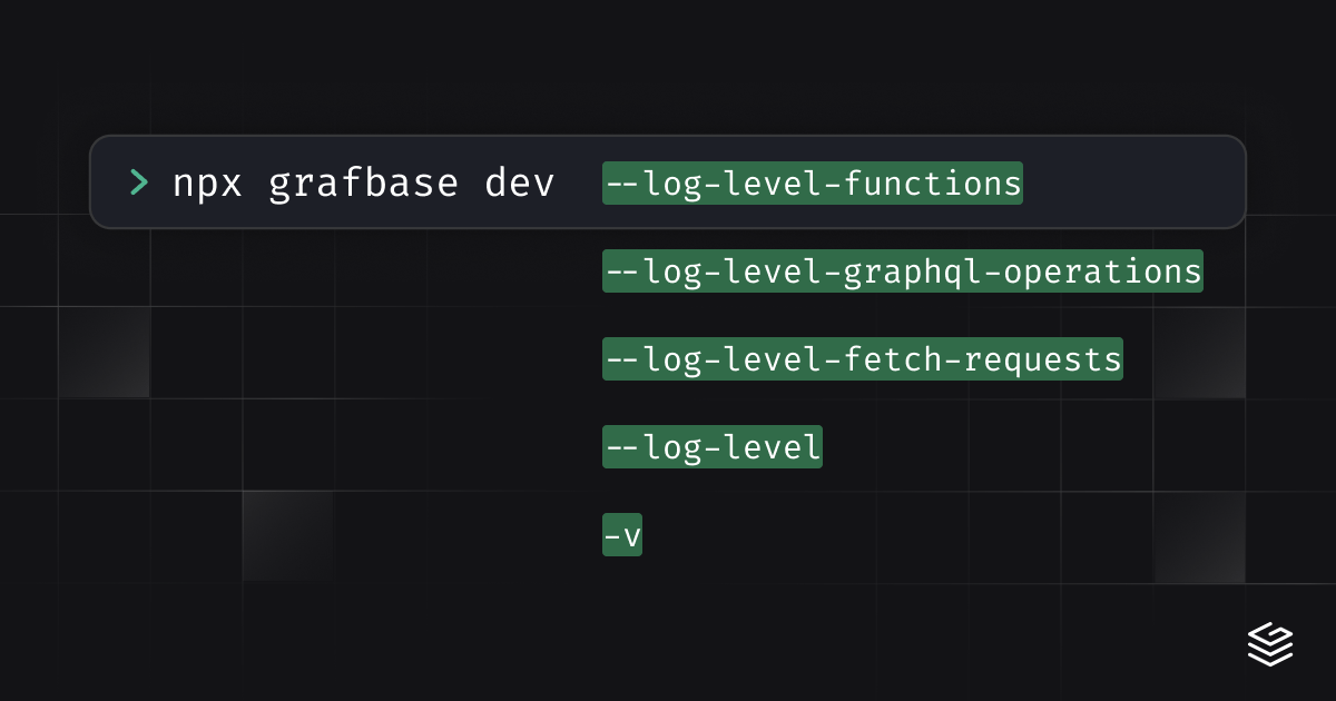 Runtime logs for local development