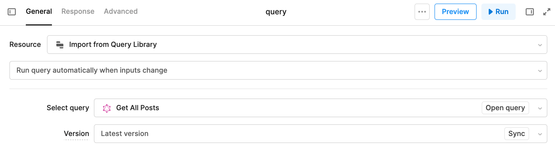 Select query