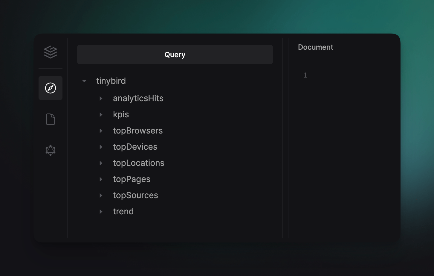 Tinybird GraphQL queries