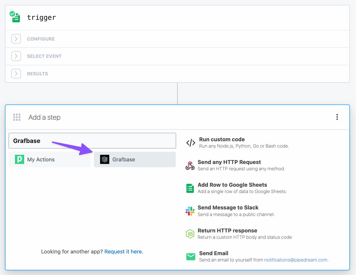 Grafbase Playground Query Expense Collection