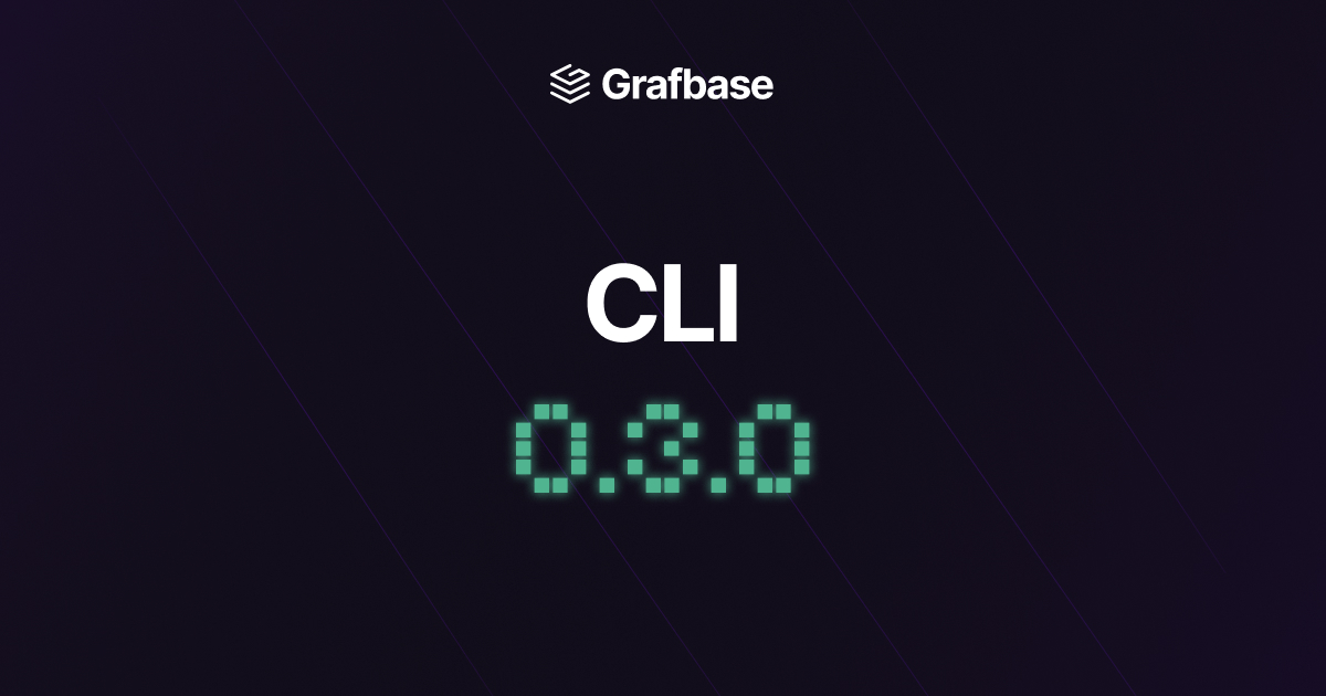 Grafbase CLI now supports live reloading