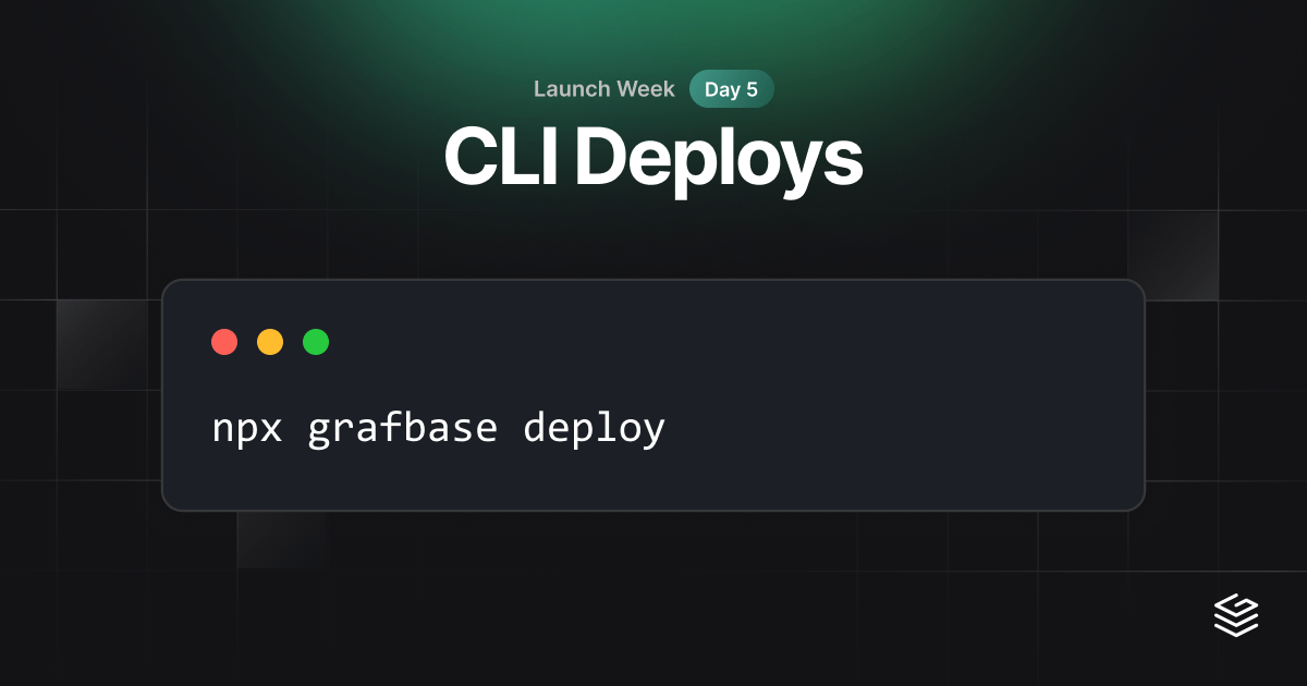 CLI Deploys