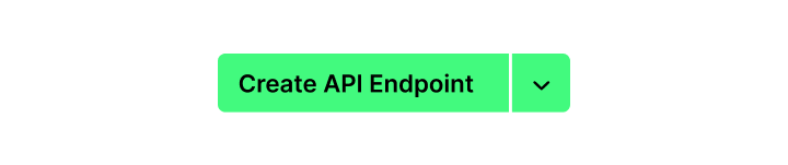 Create API endpoint button