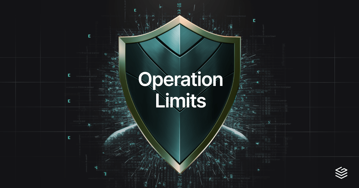 Operation Limits