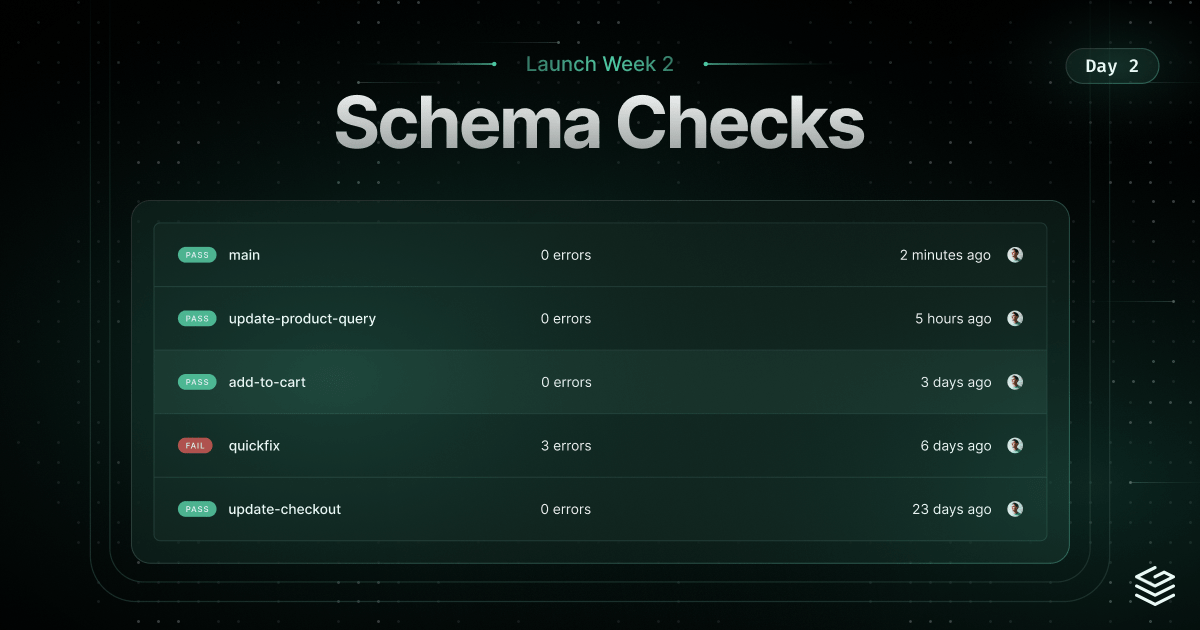 Introducing Schema Checks